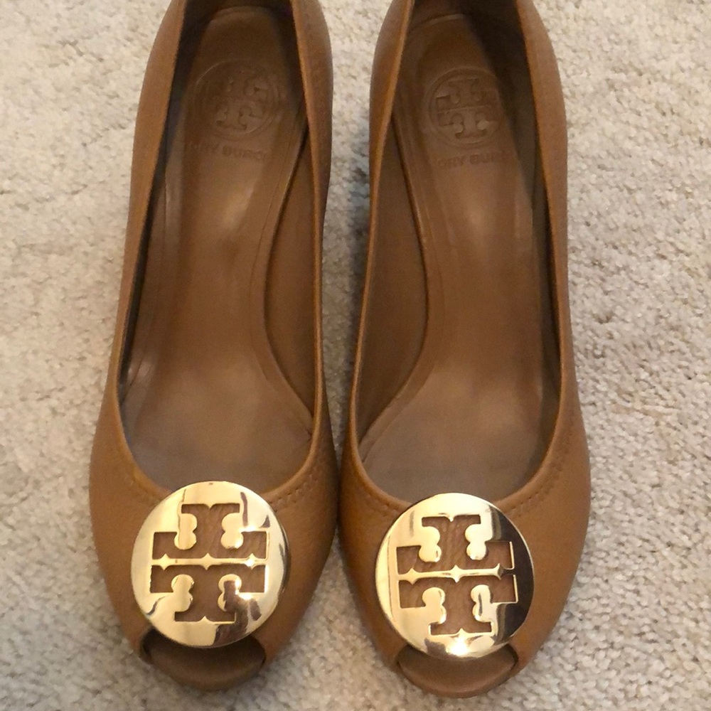 Tory Burch Wedge Open Toe Heel